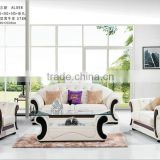 Customized Leather / Fabric 1+2+3 Find Complete Details about Living Room Furniture Reclining Leather Sofa AL098