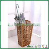 FB8-2034 bamboo wood unbrella holder storage basket