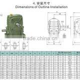 China WPA Series Iron Shell Industrial Specialized Speed Reducer thumbnail-2