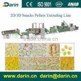 Jinan Snack Food 3D Pellet Flour Bugles Chips Making Machine