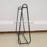 Durable Rails Black Clothing Display Rack for Clothing Store thumbnail-2