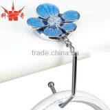 Promotion Fashional Metal Purse Hanger /Flower Shape Bag Hanger With Business Logo thumbnail-4