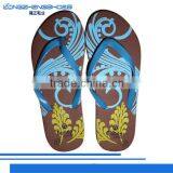 Latest design EVA sole PVC strap flip flop slipper for women