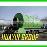 400square meters installation area Old tire to furnace oil machine without water pollution