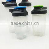 Plastic sport water bottle drinkware plastic bottle with handle