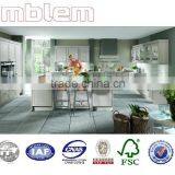2016 New Design High Quality Solid White PVC Kitchen Cabinet thumbnail-1