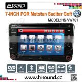 7'' touch screen 2 din radio for vw