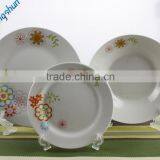 super white royal classic porcelain dinnerware set