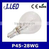 Cheap Price 28w Glass Body Halogen G45 E14 Bulb