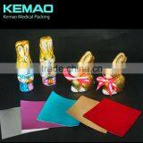 Colourful Printed foil wrapped chocolate Shanghai paper