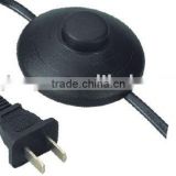 125V 10A 13A ul power cord with switch
