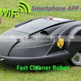 2016 Newest Remote Control Lawn Mower With WIFI Smartphone APP Control Directly and Water-Proofed Charger thumbnail-1