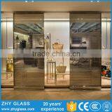 Aluminun Frame Decorative Wired Tempered Glass Wall Art