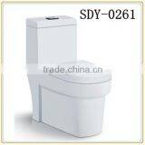 Sanitary Ware Toilet Bowl Bathroom Toilet Price Siphonic One Piece Toilet wc thumbnail-1