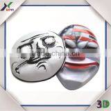 Black and White Round Shape PVC Cute Funny Clown Masks With Difference Design