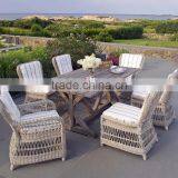 New Collection Dining Set With Round Fiber