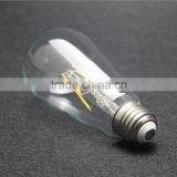 2015 Wholesale Super Bright ST64 6W Lamp Vintage Led Filament Retro Lamp