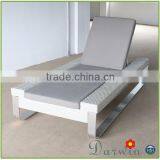 Adjustable Back Sun Loungers Aluminum Leg Chaise Lounge Quality Choice thumbnail-3