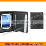 PU or PVC Portfolio with notepad for note pad