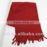 solid color acrylic scarf