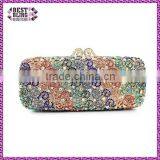 Colorful Clutch Bag Metal Frame Evening Bag /part Bag/wedding Bag (8740A-B) thumbnail-1