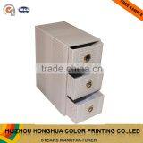 PU Leather File Decoration Stationary Cardboard Folder Paper File Box With Reference Card thumbnail-3