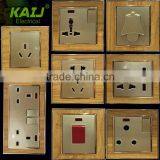 British Standard Wall Mounted Function Electric Switch Socket With Light Indicator