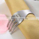 Fork Napkin Ring Personal Customized Engravable Blank Napkin Ring thumbnail-2