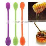 FDA&LFGB Approved Food Grade Silicone Honey Spoon thumbnail-1