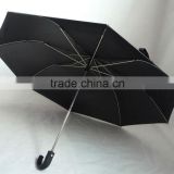 Stronger two folding umbrella with automatic system