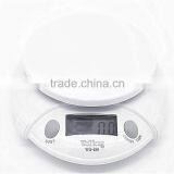 7kg/1g LCD Kitchen Scale With Backlight and Bowl thumbnail-2