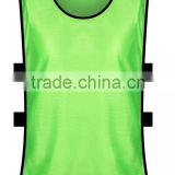 Cheap Wholesale Advertising Sports Against Jersey Bibs Custom Print Colorful Audlt Children Size Football Training Vest