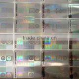High Quality Hologram Barcode Labels in Roll Swith Serials Numbers Anti Theft Barcode Labels thumbnail-6