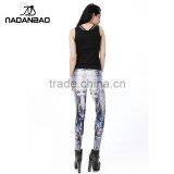 New Arrival Design MECHA CosPlay ROBOT Comic Cartoon Printed Leggins Women Leggings thumbnail-5