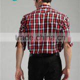 2015 Bladies New Bamboo Fiber Shirts For Men Plaid Shirts For Men thumbnail-5