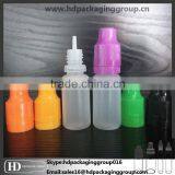 New Design 10ml Eliquid Bottle Child Proof Cap With Tamper Evident Ring LDPE Dropper Bottle thumbnail-2