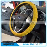 13inch deep dish racing car steering wheel cover/ silicone steering wheel cover for go karts
