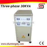 svc30kva three phase 380v function of servo motor electric stabilizer