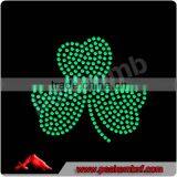 Hotfix Irish Rhinestone Transfers Kiss Me Motifs Pattern for Apparel thumbnail-1