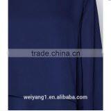 Contrast Trim Double Layer Top Fashion Woman Shirt thumbnail-4