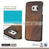 Factory wholesale original design for Samsung galaxy S6 wood bamboo phone case