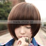 Student style short bob wig natural looking cheap wigs wholesale