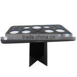 Lady Chinese Cosmetic High Quality Personalized Beautiful Acrylic Folding Collapsible Makeup Brush Holder thumbnail-2