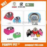 Pet Bowls Stainless Steel Dog Feeder Stand thumbnail-4