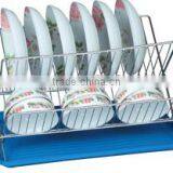 Metal Dish Rack With Plastic Tray thumbnail-1