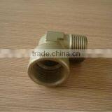 Equal Female Stud Elbow Brass Connector ,nickle Planted Brass Elbow Connector thumbnail-2