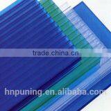 Transparent PC Polycarbonate Plastic Hollow Roofing Sheets Ten Years Quality thumbnail-4