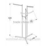 Boutique Adjustable Display Stand 3 Way Clothing Rack thumbnail-2