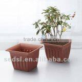 Square Garden Plastic Terracotta Pots Wholesale