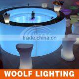 Waterproof Glowing PE KTV Wine Table Led Bar Counter thumbnail-2